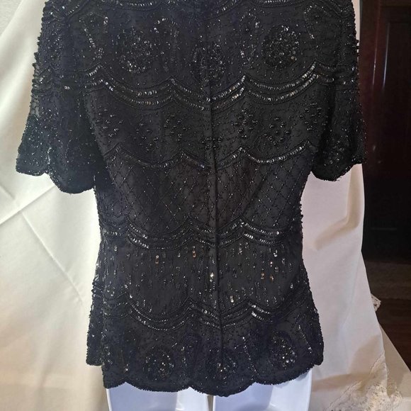 Vintage Stenay Beaded Blouse - Picture 3 of 4